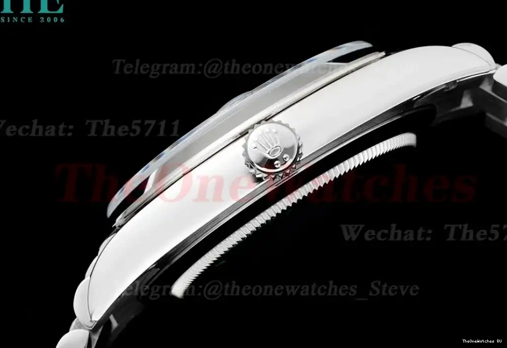 A2836 Textured DayDate SS SS EWF Dial Blue 40mm 0419